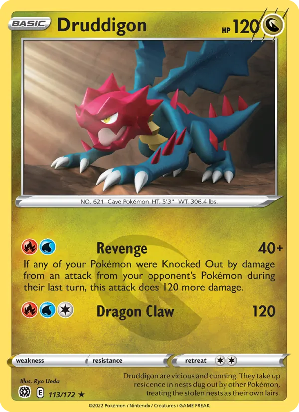 Druddigon Brilliant Stars 113/172