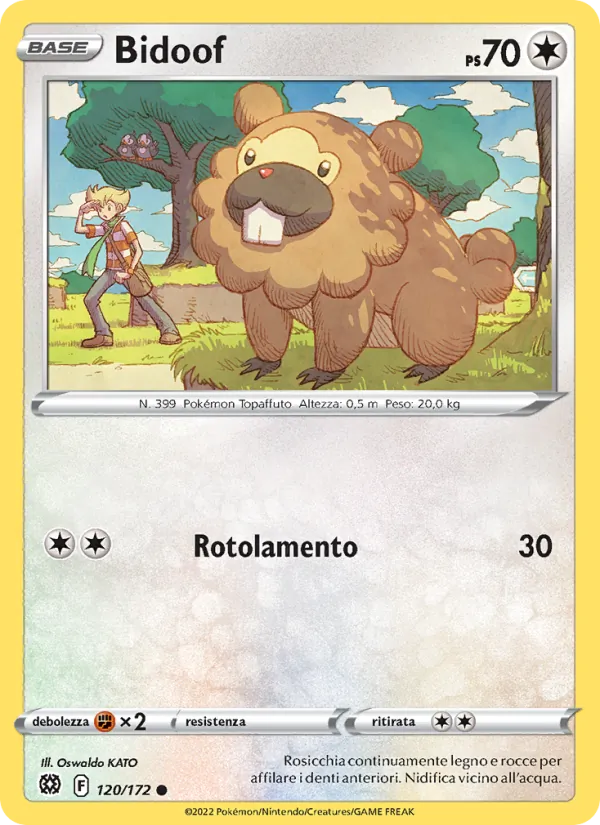 Bidoof Astri Lucenti 120/172