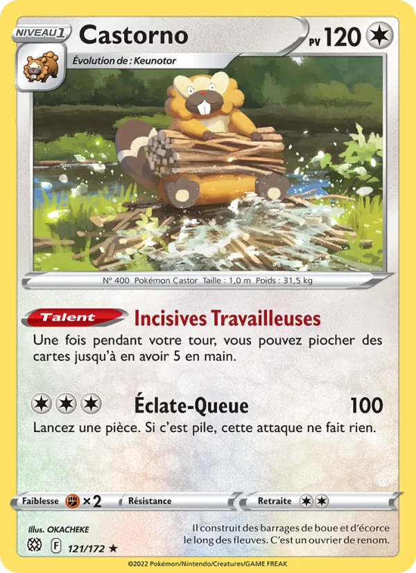 Castorno Stars Étincelantes 121/172