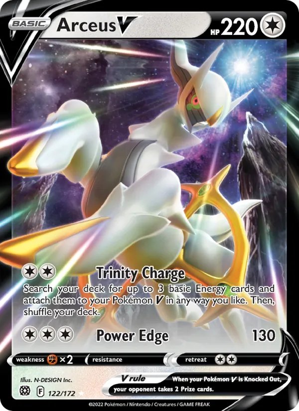 Arceus V Brilliant Stars 122/172