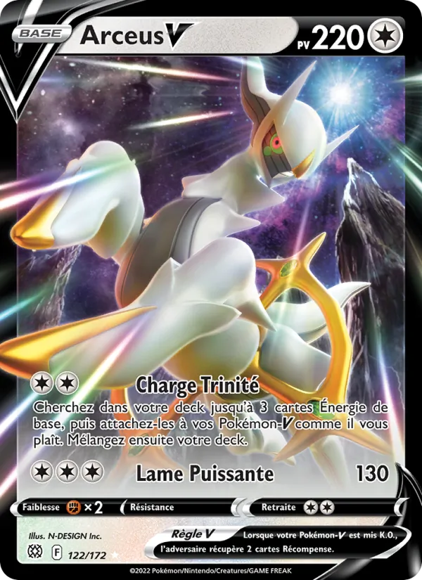 Arceus V Stars Étincelantes 122/172