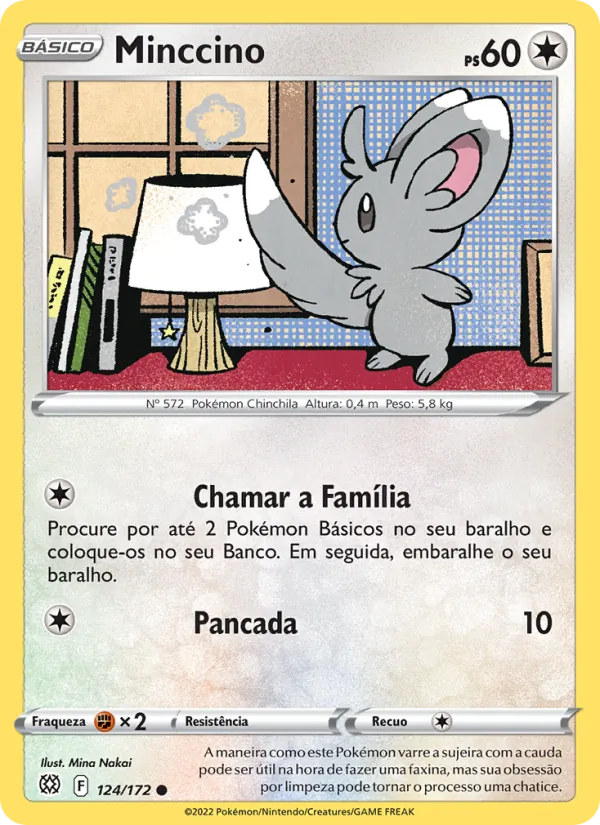 Minccino Astros Cintilantes 124/172