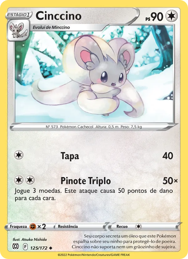 Cinccino Astros Cintilantes 125/172