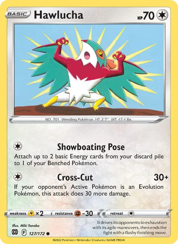 Hawlucha Brilliant Stars 127/172