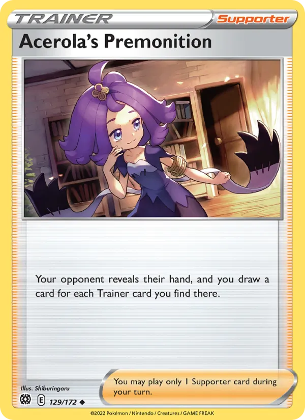 Acerola's Premonition Brilliant Stars 129/172
