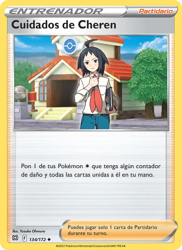Cuidados de Cheren Astros Brillantes 134/172