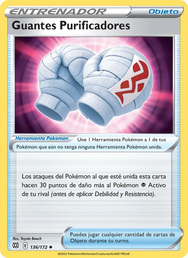 Guantes Purificadores Astros Brillantes 136/172