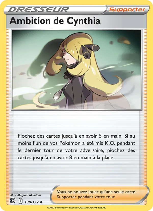 Ambition de Cynthia Stars Étincelantes 138/172