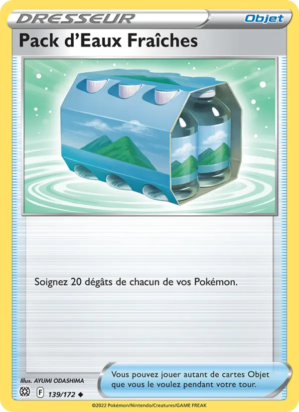Pack d'Eaux Fraîches Stars Étincelantes 139/172