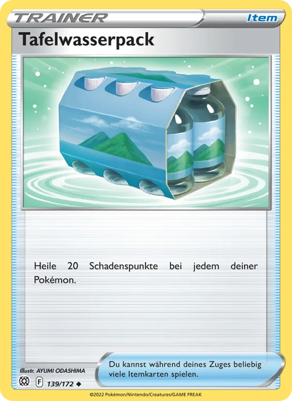 Tafelwasserpack Strahlende Sterne 139/172