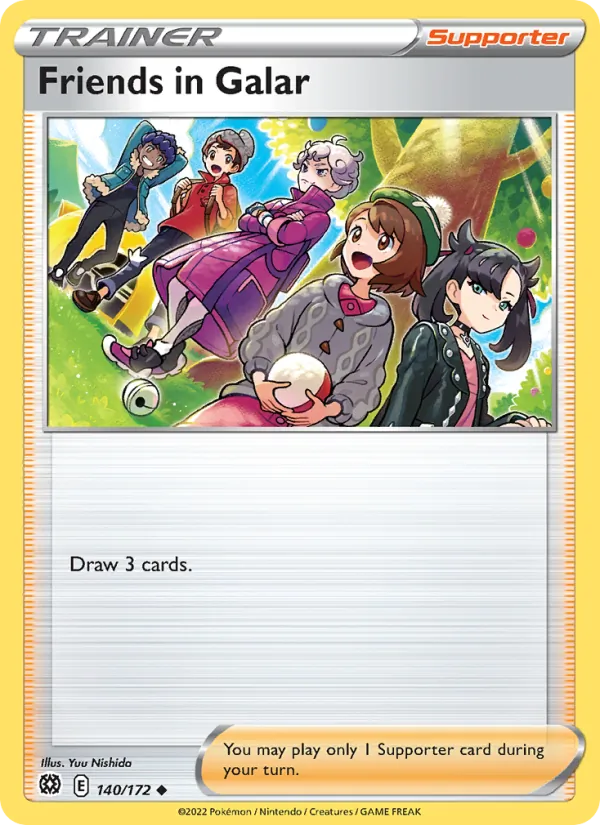 Friends in Galar Brilliant Stars 140/172