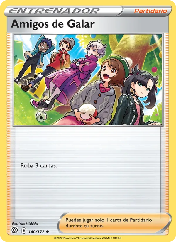 Amigos de Galar Astros Brillantes 140/172