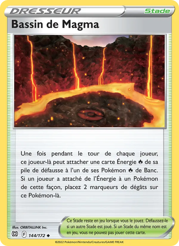 Bassin de Magma Stars Étincelantes 144/172
