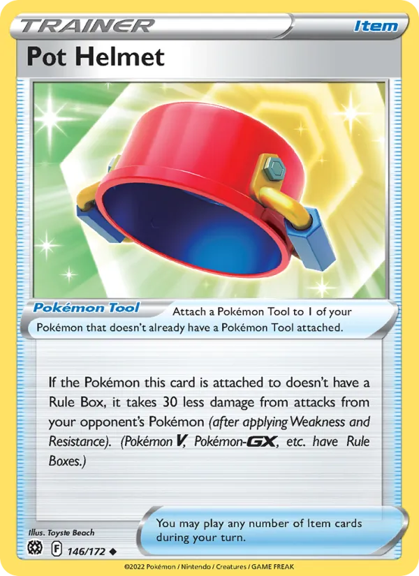 Pot Helmet Brilliant Stars 146/172