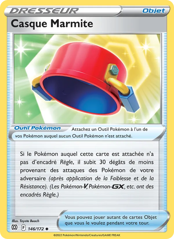 Casque Marmite Stars Étincelantes 146/172
