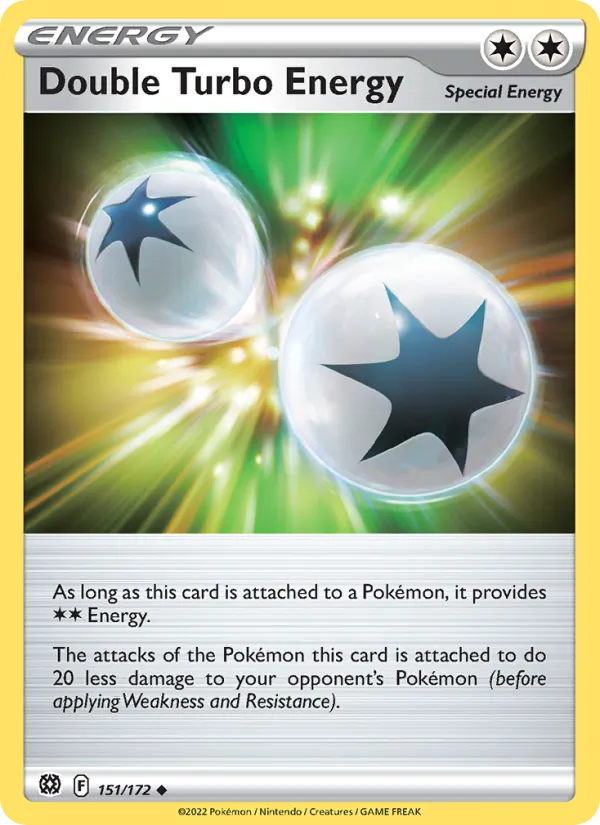 Double Turbo Energy Brilliant Stars 151/172