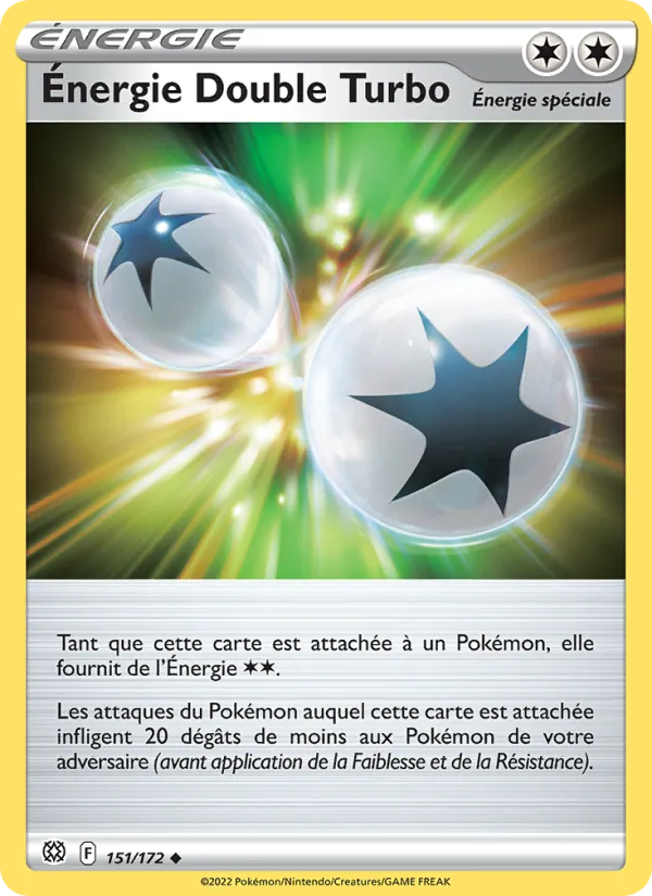 Énergie Double Turbo Stars Étincelantes 151/172