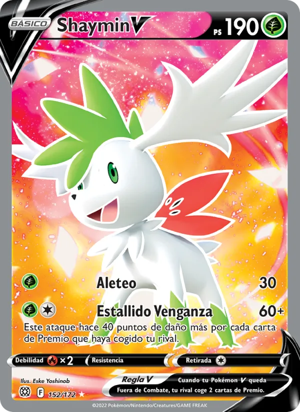 Shaymin V Astros Brillantes 152/172