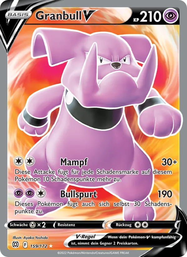 Granbull V Strahlende Sterne 159/172