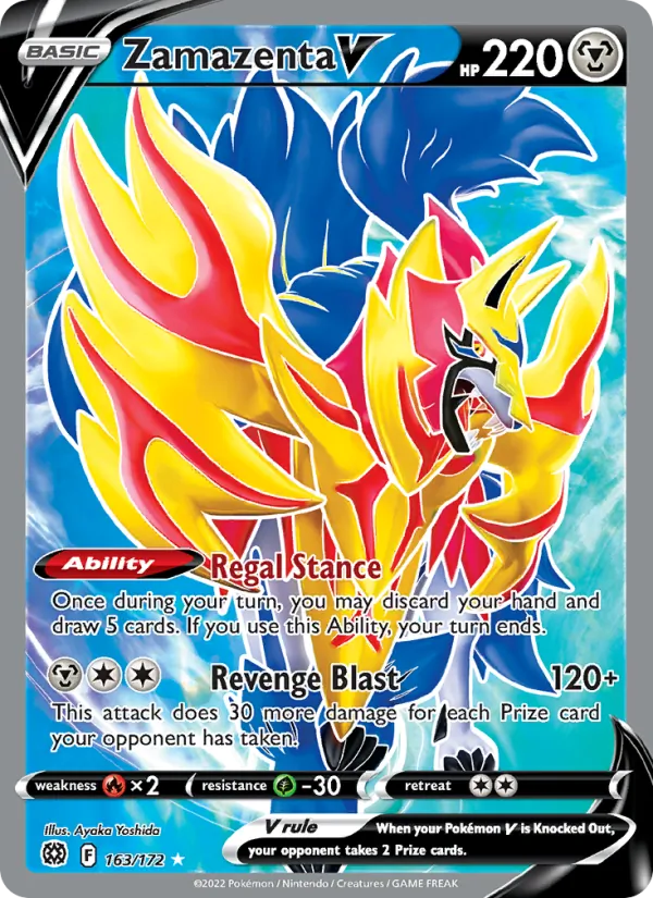 Zamazenta V Brilliant Stars 163/172