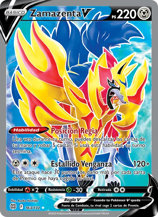 Zamazenta V Astros Brillantes 163/172