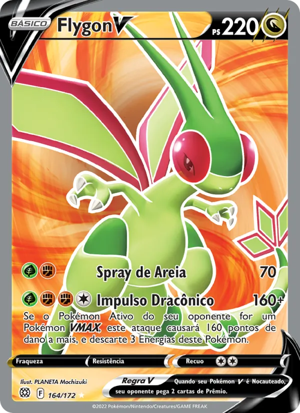 Flygon V Astros Cintilantes 164/172