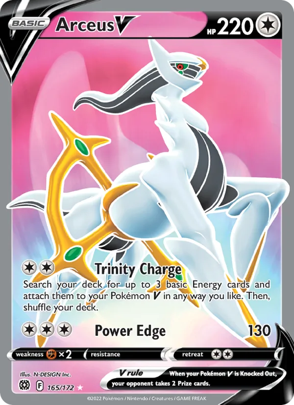 Arceus V Brilliant Stars 165/172