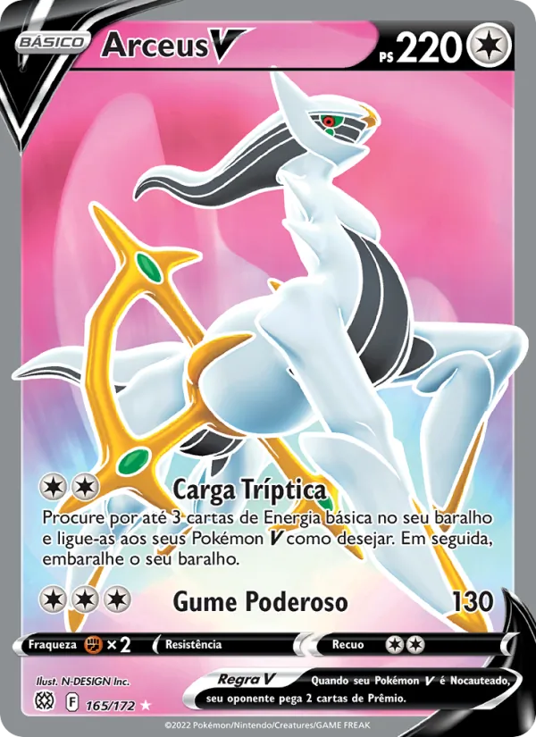 Arceus V Astros Cintilantes 165/172