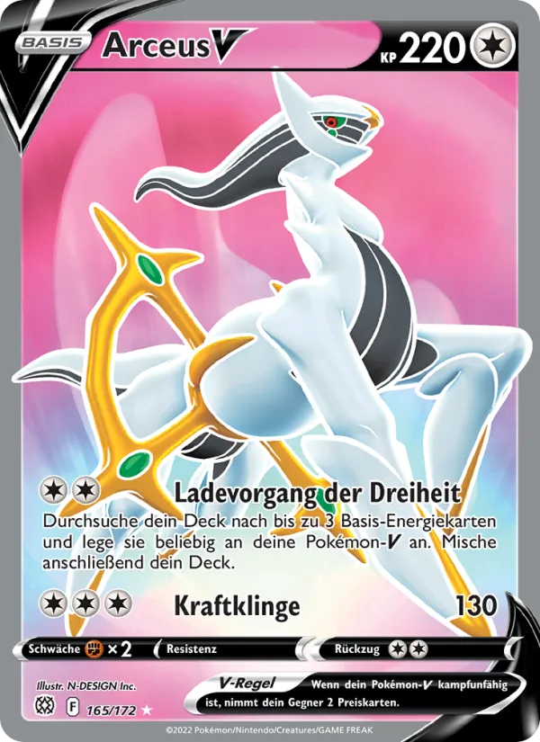 Arceus V Strahlende Sterne 165/172