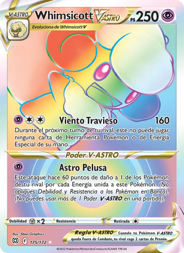 Whimsicott V-ASTRO Astros Brillantes 175/172
