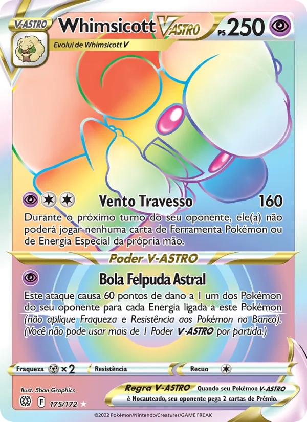 Whimsicott V-ASTRO Astros Cintilantes 175/172