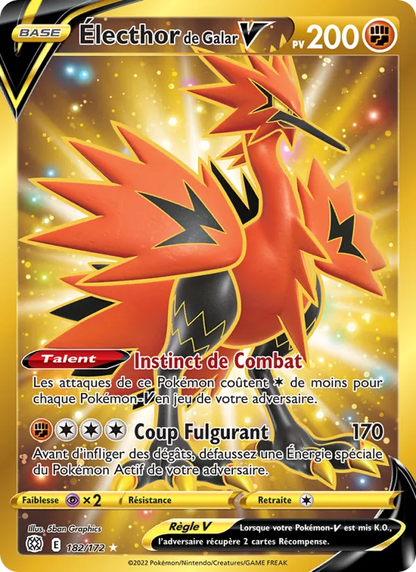 Électhor de Galar V Stars Étincelantes 182/172