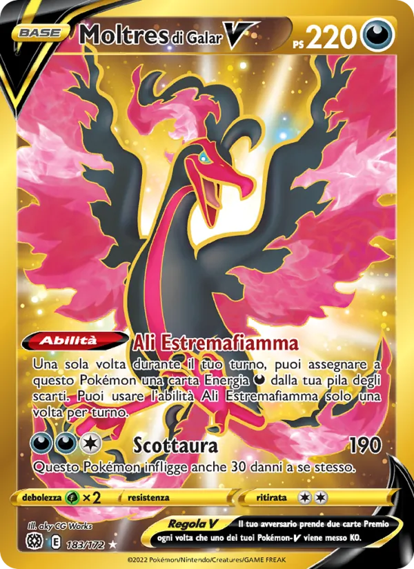 Moltres di Galar V Astri Lucenti 183/172