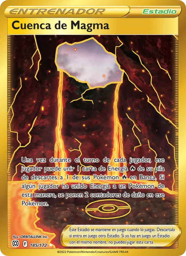 Cuenca de Magma Astros Brillantes 185/172