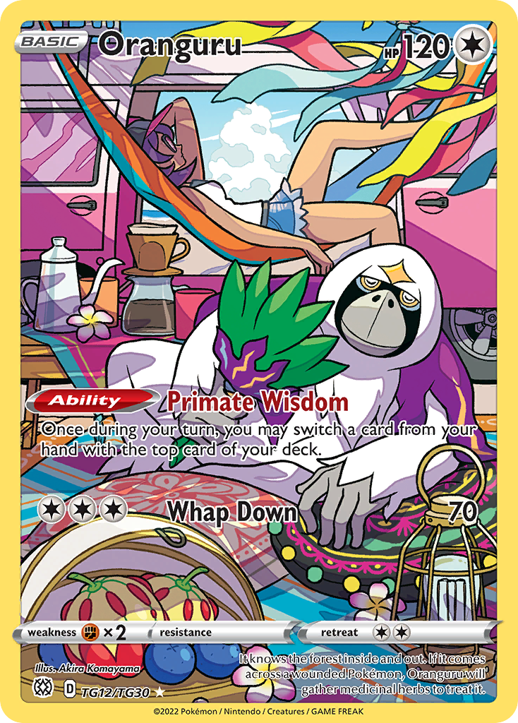 Oranguru Brilliant Stars Trainer Gallery TG12/30