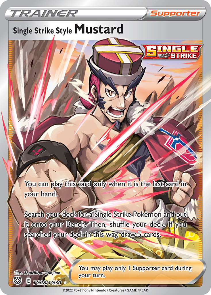 Single Strike Style Mustard Brilliant Stars Trainer Gallery TG28/30