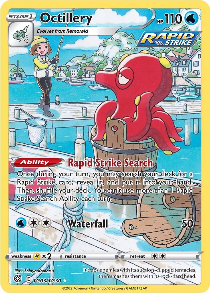 Octillery Strahlende Sterne Trainer-Galerie TG03/30