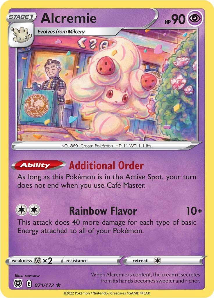 Alcremie Astros Cintilantes Galeria de Treinador TG08/30