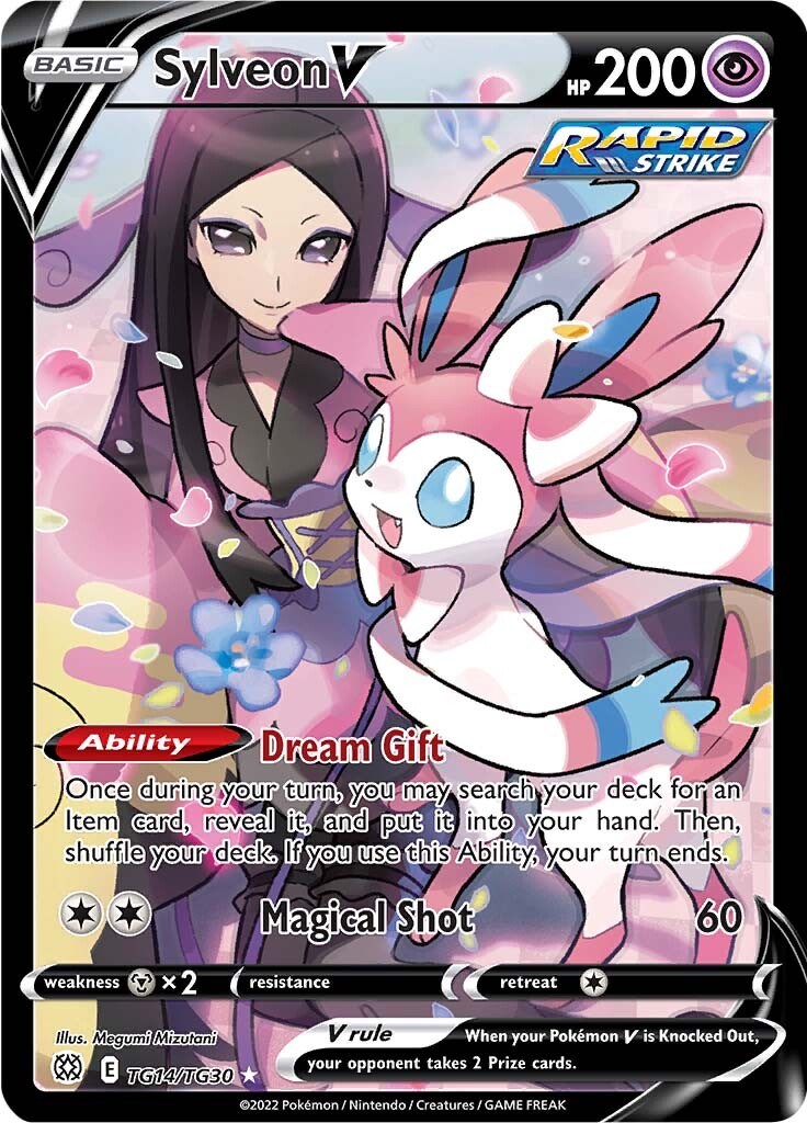 Sylveon V Astri Lucenti Galleria Allenatori TG14/30