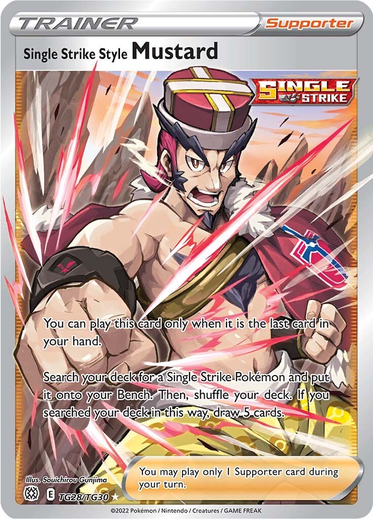 Single Strike Style Mustard Brilliant Stars Trainer Gallery TG28/30