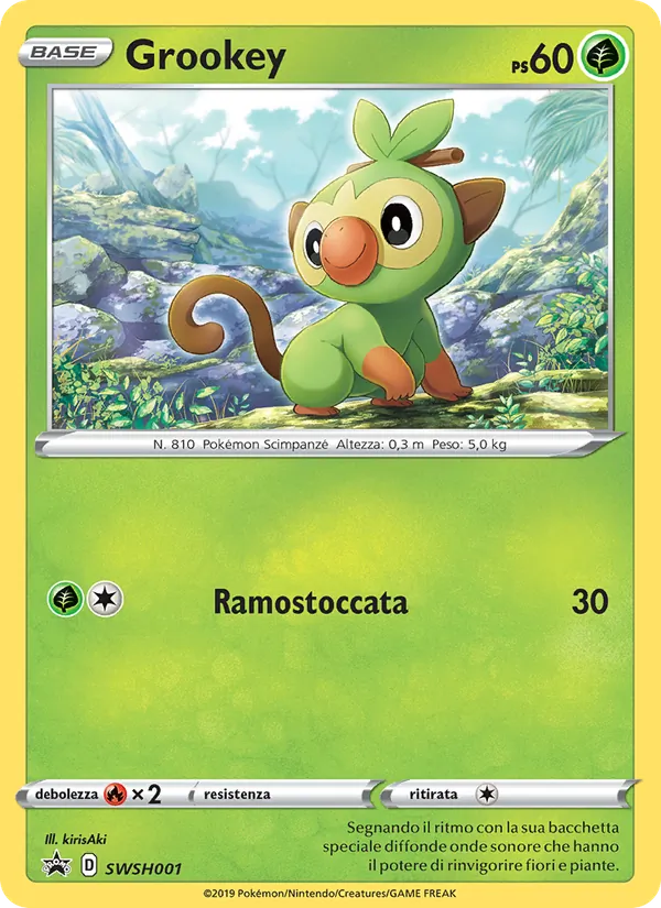 Grookey SPSC Promo SWSH001/307
