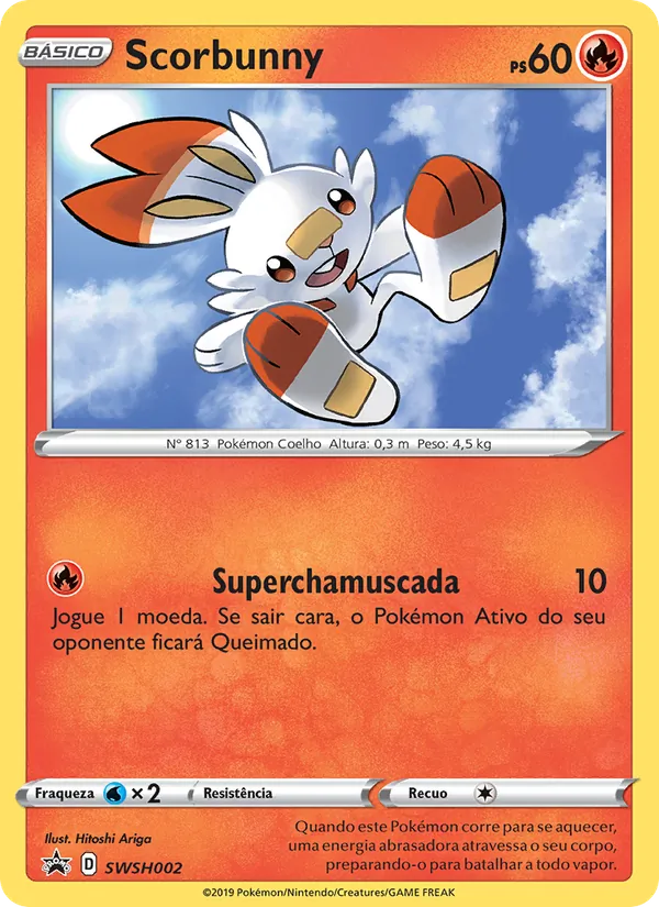 Scorbunny ESES Promos SWSH002/307
