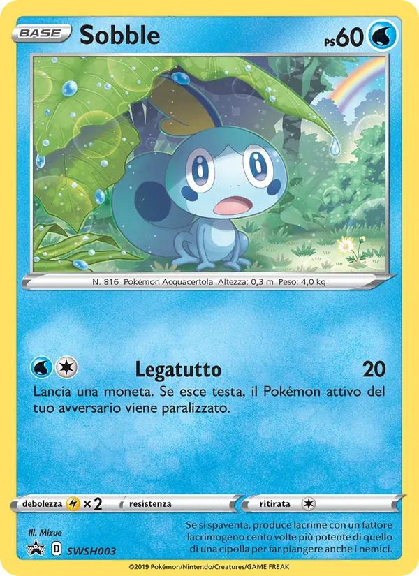 Sobble SPSC Promo SWSH003/307