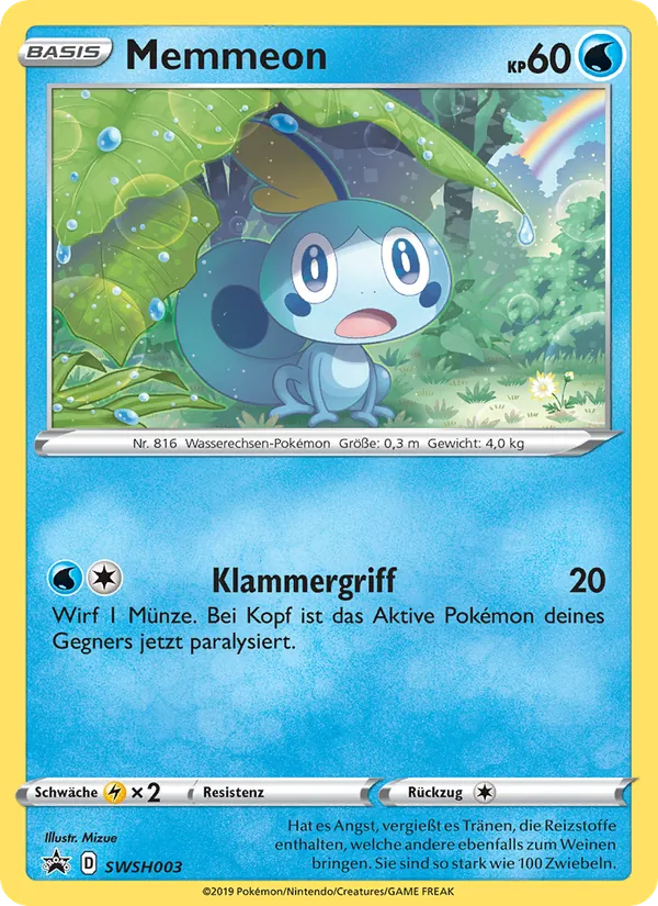 Memmeon SCSC Promokarten SWSH003/307