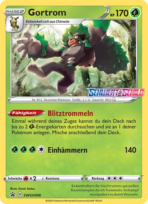 Gortrom SCSC Promokarten SWSH006/307