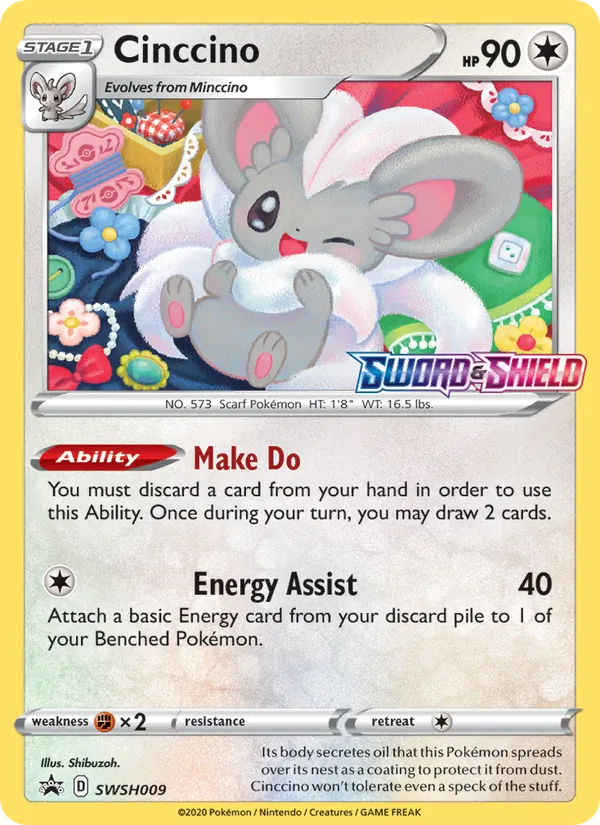 Cinccino ESES Promos SWSH009/307