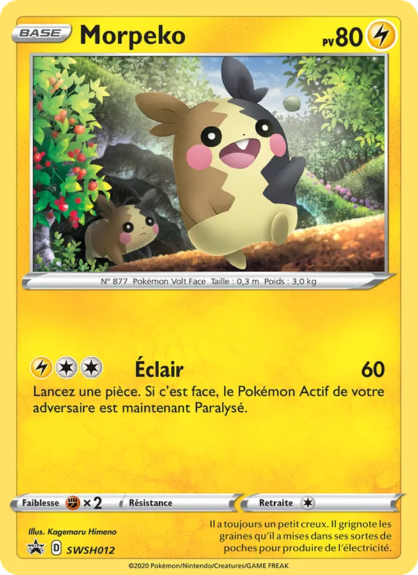 Morpeko Promo SWSH SWSH012/307