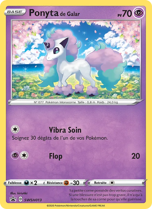 Ponyta de Galar Promo SWSH SWSH013/307