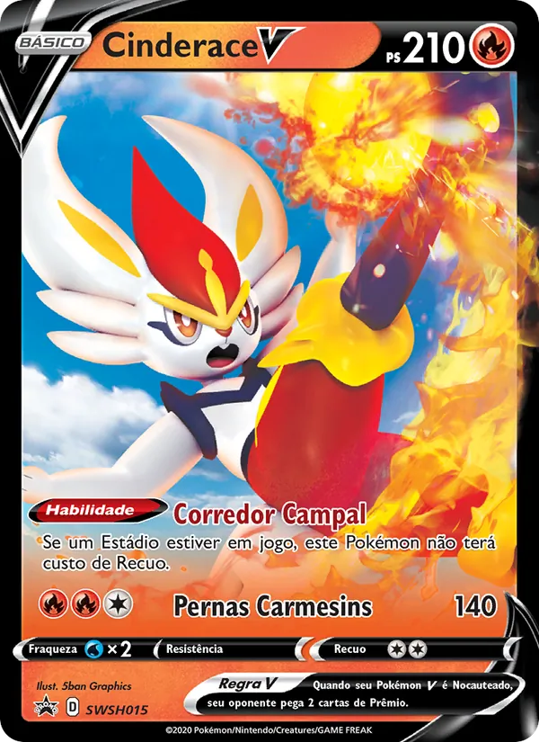 Cinderace V ESES Promos SWSH015/307