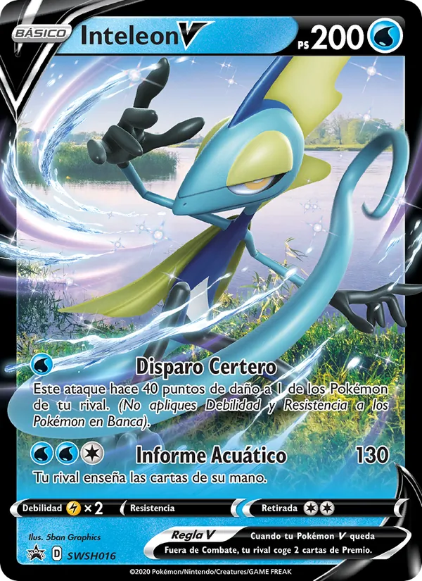 Inteleon V Cartas de promoción ESES SWSH016/307